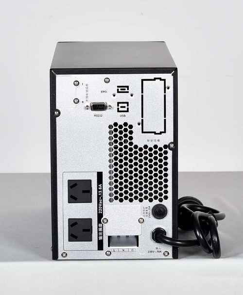 高频UPS产品背面